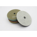 China white wet and dry grinding diamond 100mm polishing pad